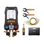 Testo 558S - Digitale 4-weg manifold met vulslangen (set)
